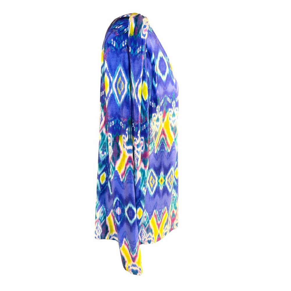 Jones New York Colorful Tye Dye Design Tunic Women Size XL - Picture 5 of 9